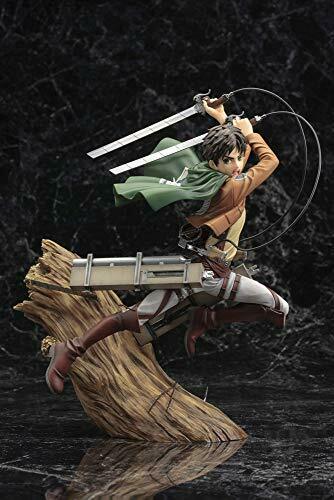 Kotobukiya Artfx J Attack On Titan Eren Yeager Renewal Package Ver. Figure- Japan Figure Store - #1 Bring To You The Best Japanese Goods