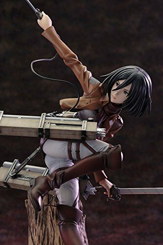 Kotobukiya Artfx J Mikasa Ackerman Renewal Package Ver 1/8 Scale Figure- Japan Figure Store - #1 Bring To You The Best Japanese Goods