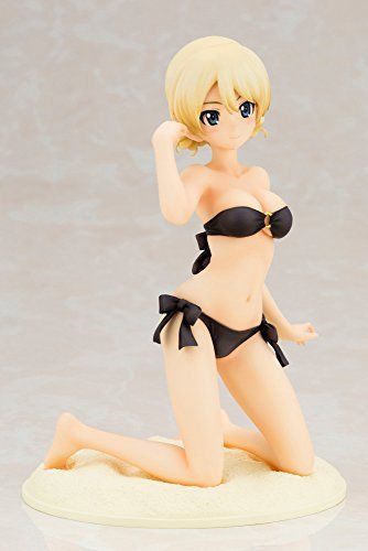 Kotobukiya Girls Und Panzer Darjeeling Swimsuit Ver. 1/7 Scale Figure- Japan Figure Store - #1 Bring To You The Best Japanese Goods