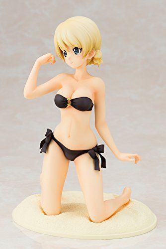 Kotobukiya Girls Und Panzer Darjeeling Swimsuit Ver. 1/7 Scale Figure- Japan Figure Store - #1 Bring To You The Best Japanese Goods