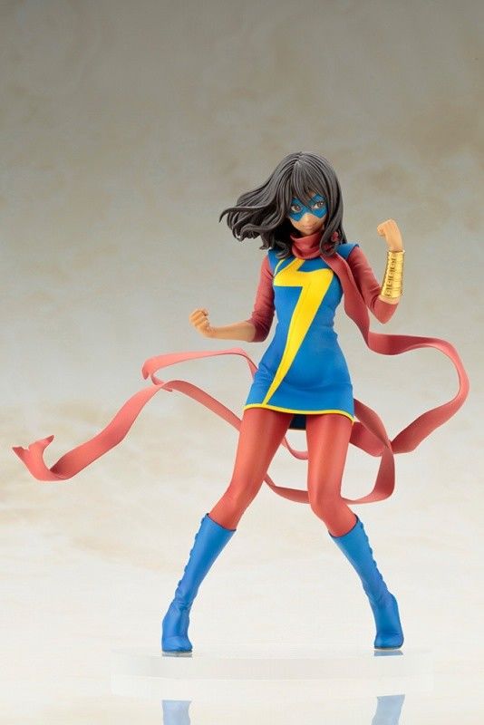 Kotobukiya Marvel Bishoujo Statue Ms. Marvel Kamala Kahn 1/7 Pvc Figure- Japan Figure Store - #1 Bring To You The Best Japanese Goods