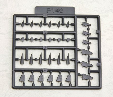 Kotobukiya Msg Modeling Support Goods Plastic Unit Edge Detail Non-Scale Plastic Model Parts P146R- Japan Figure Store - #1 Bring To You The Best Japanese Goods
