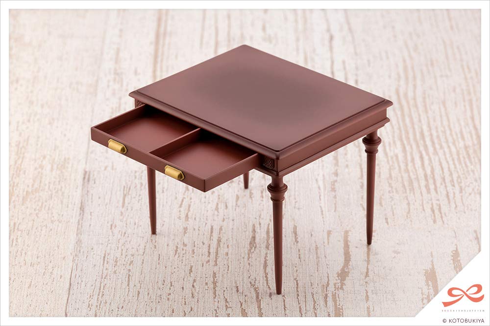 Kotobukiya 1/10 Sousai Shojo Teien After School Retro Desk Japanese Figure Kit- Japan Figure Store - #1 Bring To You The Best Japanese Goods
