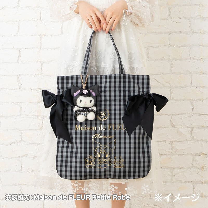 Kuromi Maison De Fleur Mascot Charm Japan Figure 4550337507957 5