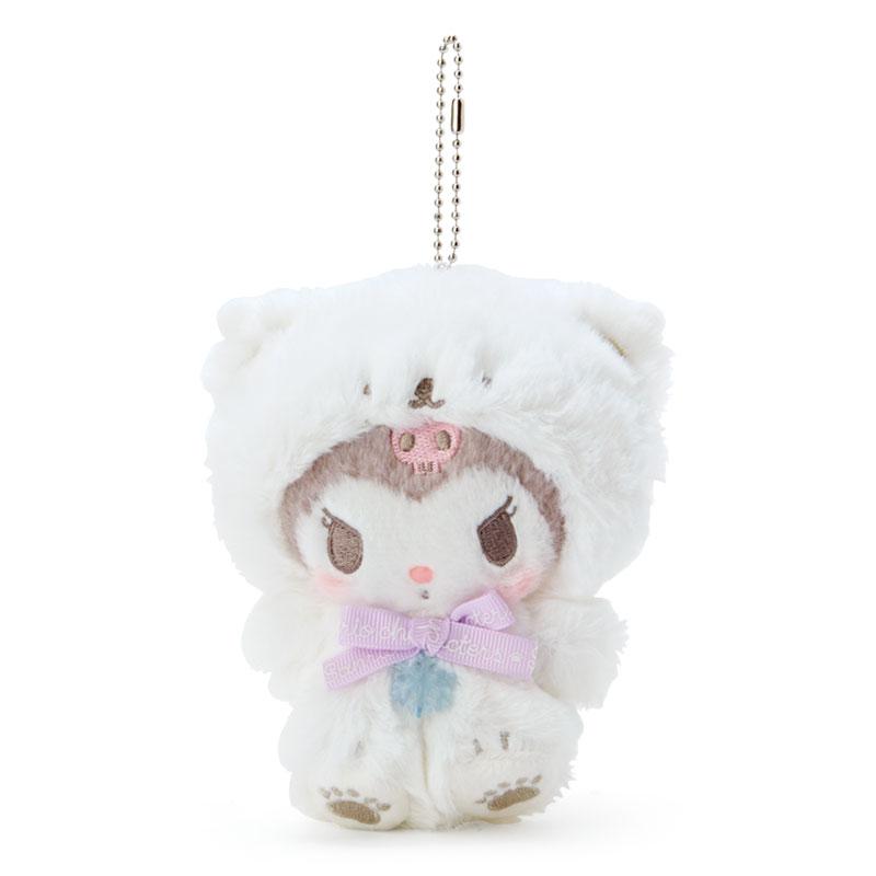 Sanrio Kuromi Mascot Holder (Fluffy Snow Design)- Japan Figure Store - #1 Bring To You The Best Japanese Goods
