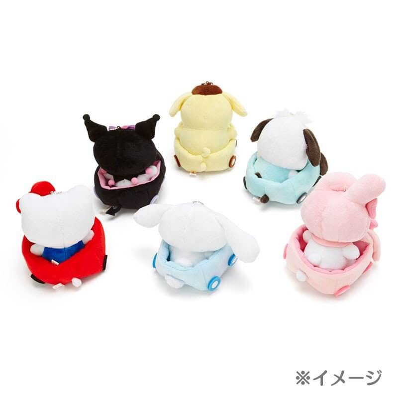 Kuromi Mini Car Type Mascot Holder Japan Figure 4550337301401 4