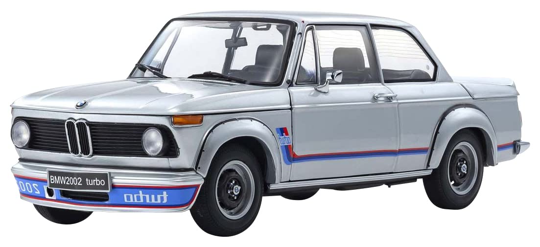 Kyosho 1/18 BMW 2002 Turbo Silver KS08544S- Japan Figure Store - #1 Bring To You The Best Japanese Goods