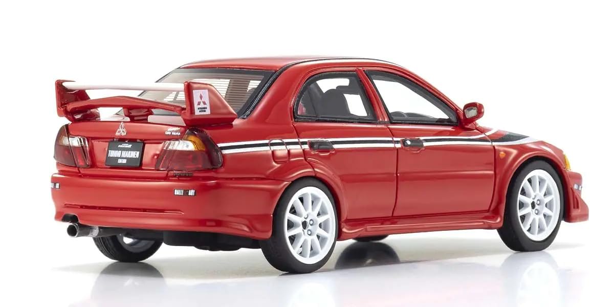 Kyosho 1/43 Mitsubishi Lancer Evo VI TME Red- Japan Figure Store - #1 Bring To You The Best Japanese Goods