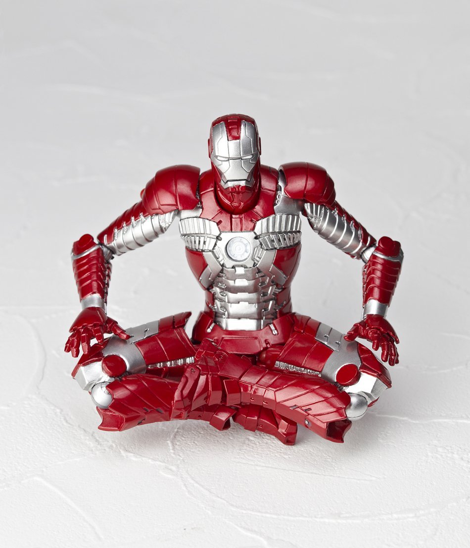Legacy Of Revoltech Lr-024 Iron Man Mark V Figure Kaiyodo- Japan Figure Store - #1 Bring To You The Best Japanese Goods