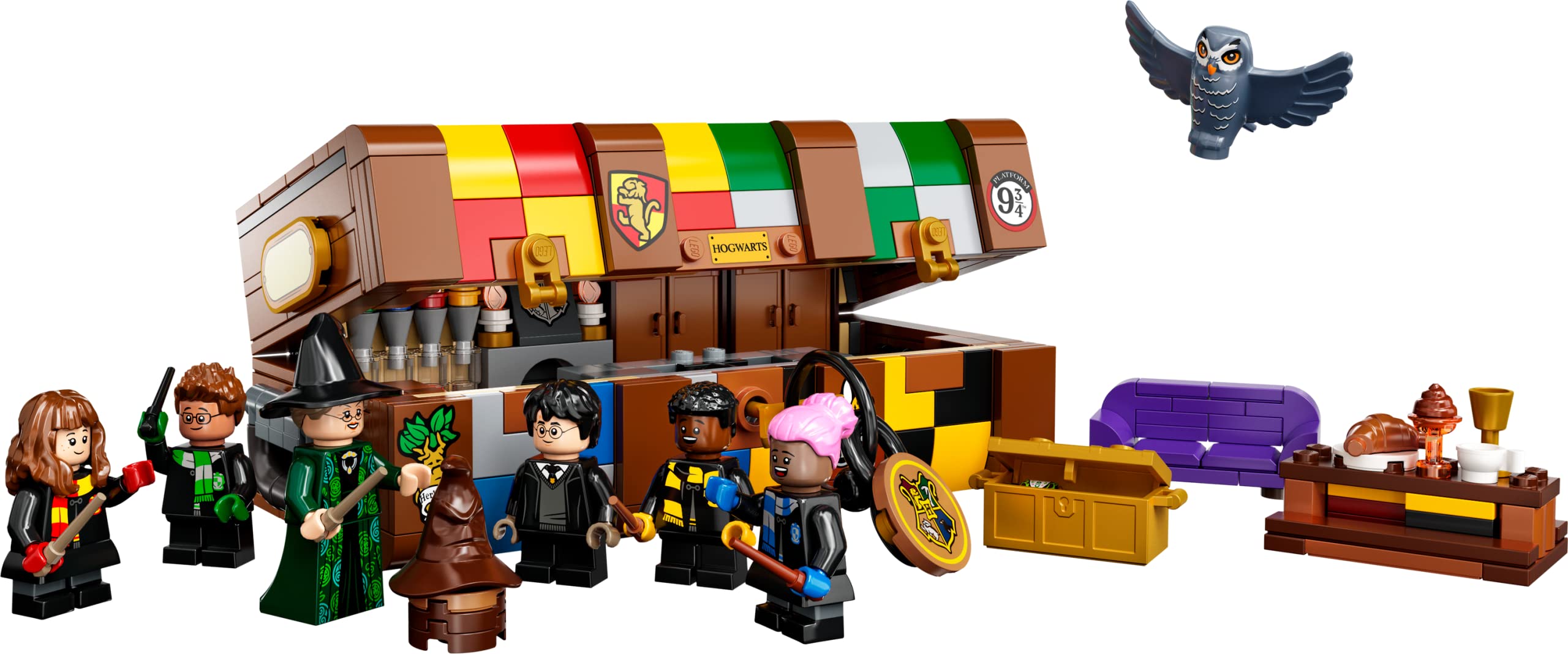 Lego Harry Potter Hogwarts Magic Trunk Harry Potter Blocks Toy Lego Set- Japan Figure Store - #1 Bring To You The Best Japanese Goods