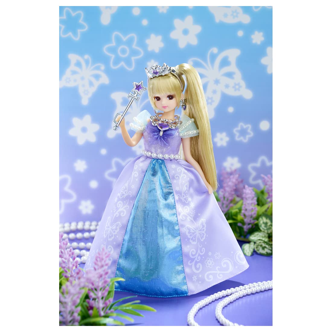 TAKARA TOMY Licca Doll Lavender Butterfly- Japan Figure Store - #1 Bring To You The Best Japanese Goods