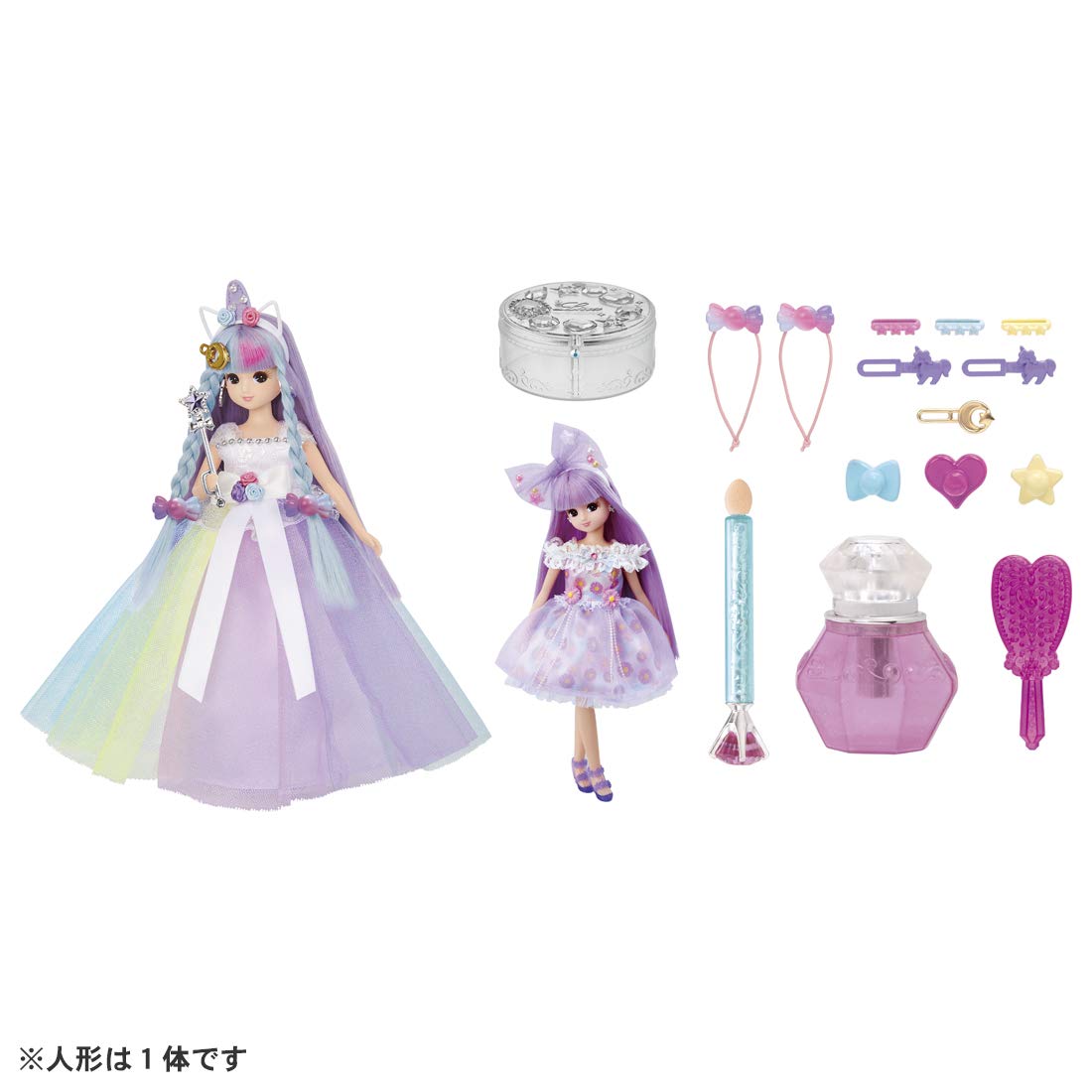 TAKARA TOMY Licca Doll Yumeiro Licca-Chan Colorful Change Delux- Japan Figure Store - #1 Bring To You The Best Japanese Goods