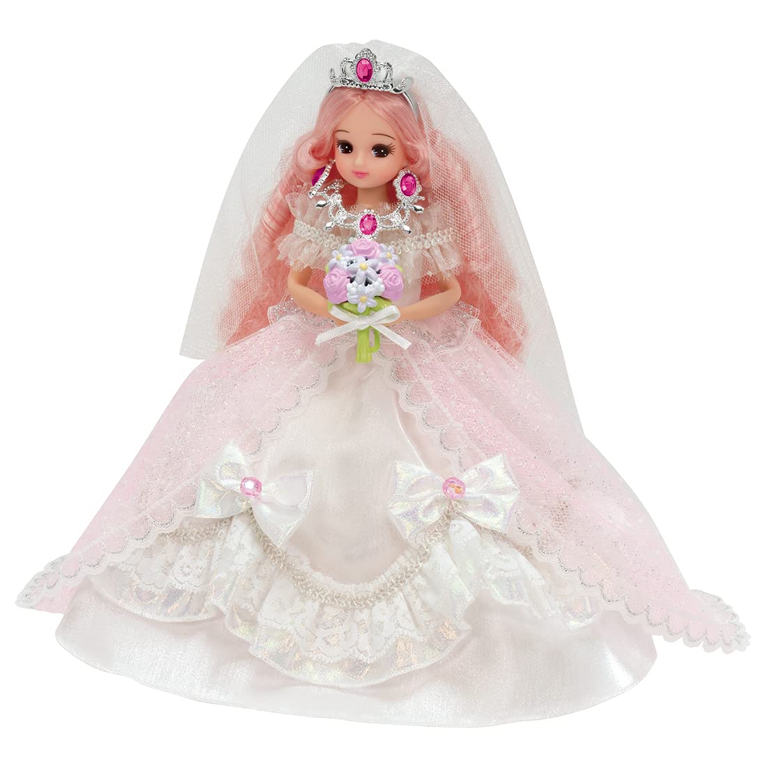 TAKARA TOMY Licca Doll Dreaming Princess Royal Wedding Licca-Chan- Japan Figure Store - #1 Bring To You The Best Japanese Goods