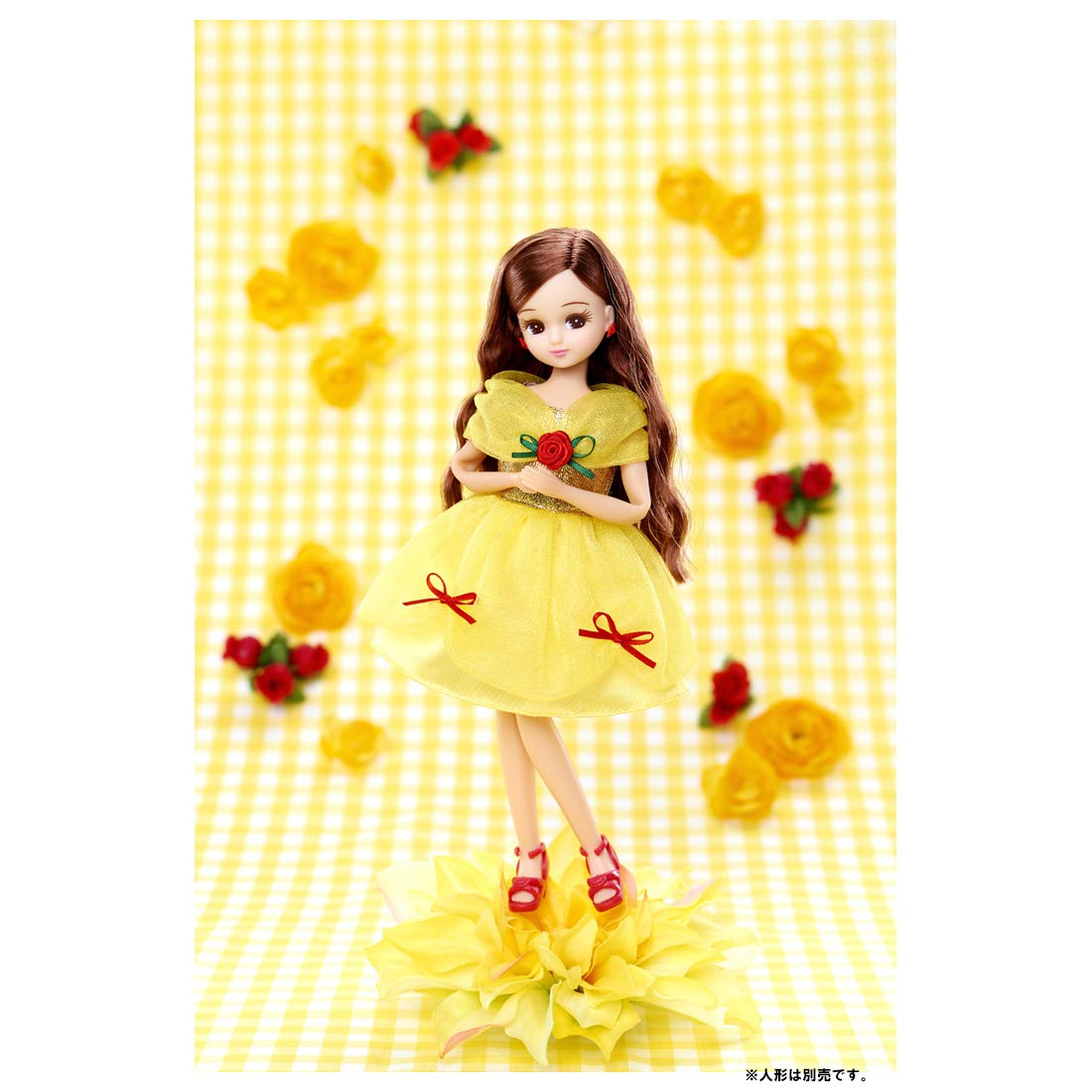 TAKARA TOMY Licca Doll Golden Yellow- Japan Figure Store - #1 Bring To You The Best Japanese Goods