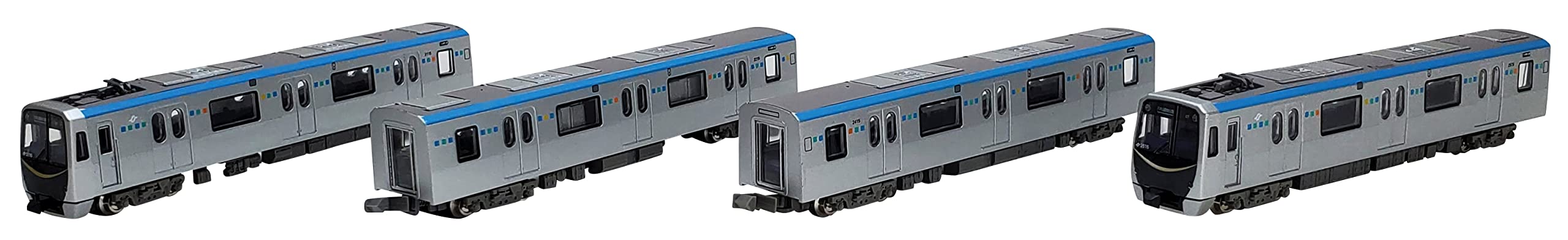 TOMYTEC Linear Subway Sendai City Transportation Bureau Series 2000 Tozai Line Gold Belt 4 Cars Set B N Scale- Japan Figure Store - #1 Bring To You The Best Japanese Goods