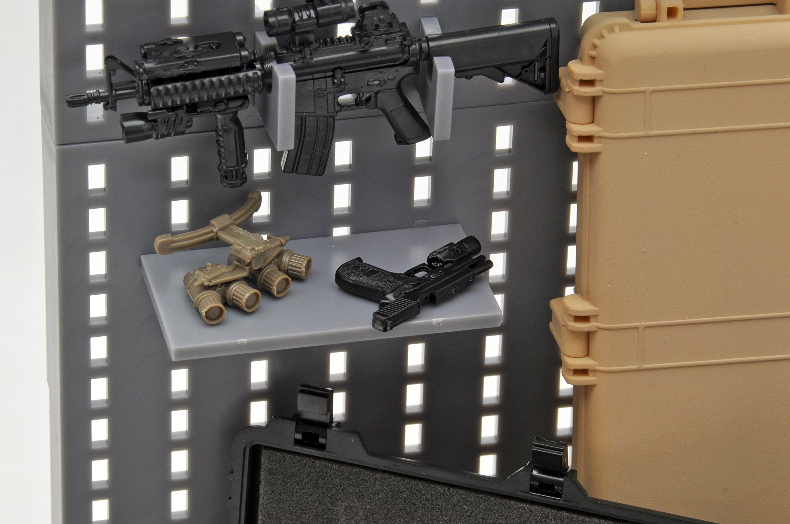 TOMYTEC Ld002 Military Series Little Armory Gun Rack A 1/12 Kit- Japan Figure Store - #1 Bring To You The Best Japanese Goods