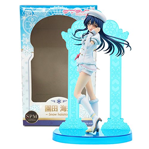 Sega Love Live Umi Sonoda Snow Halation 20Cm Figure W/ Pedestal - Japan- Japan Figure Store - #1 Bring To You The Best Japanese Goods