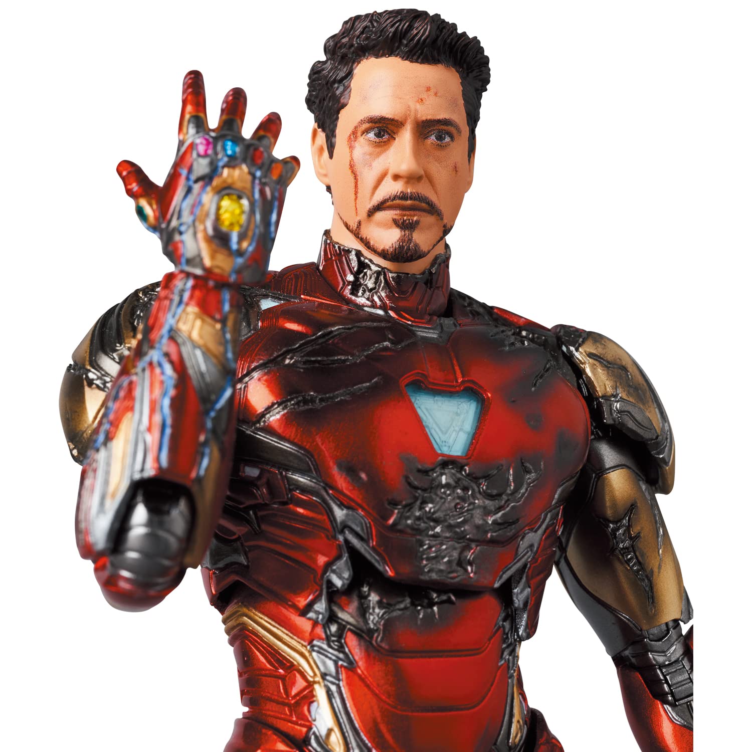 Mafex No.195 Iron Man Mark85 Iron Man Mark 85 (Battle Damage Ver.) Height Approx 160Mm Non-Scale Painted Action Figure- Japan Figure Store - #1 Bring To You The Best Japanese Goods