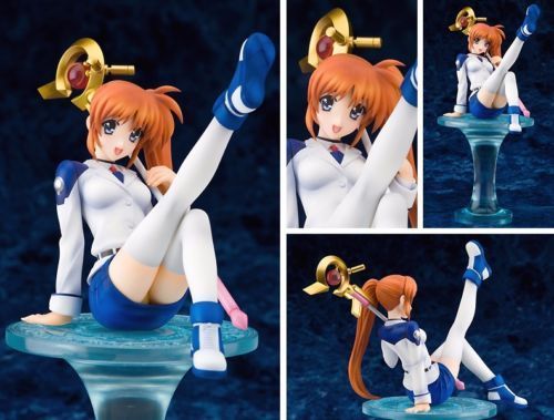 Magical Girl Lyrical Nanoha Takamachi Teaching Corps Uniform Ver 1/8 Pvc Figure- Japan Figure Store - #1 Bring To You The Best Japanese Goods