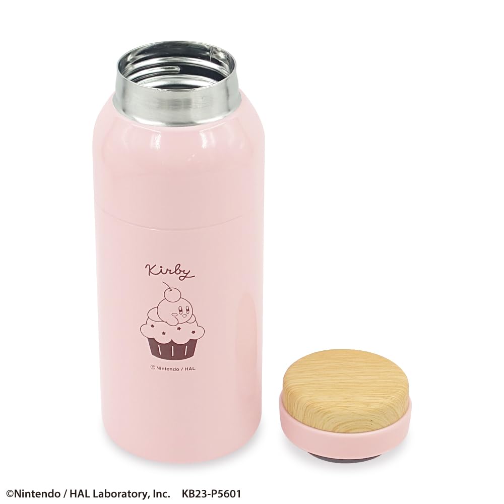 Marimocraft HKB-072 Steel Bottle Kirby 350ml Φ6.8xH17.5cm- Japan Figure Store - #1 Bring To You The Best Japanese Goods