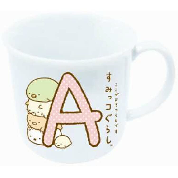 MARIMOCRAFT Initial Mug Sumikko Gurashi A- Japan Figure Store - #1 Bring To You The Best Japanese Goods
