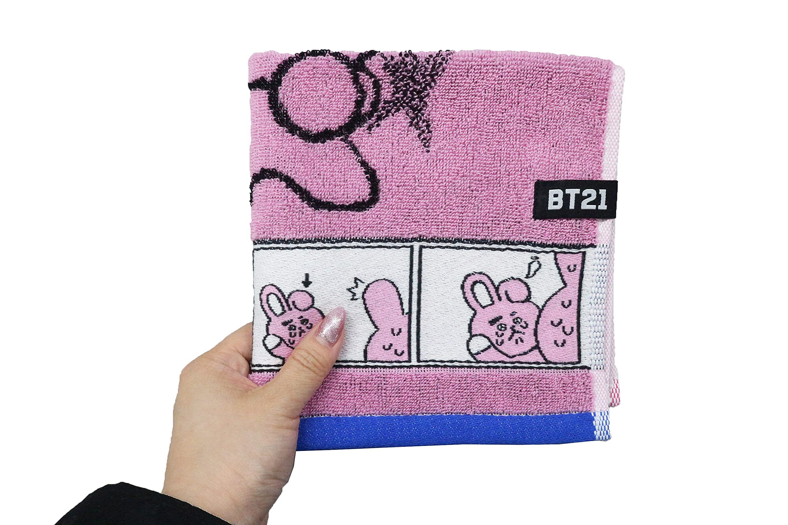 MARUSHIN - Bt21 Wash Towel 'Comic Cooky'- Japan Figure Store - #1 Bring To You The Best Japanese Goods