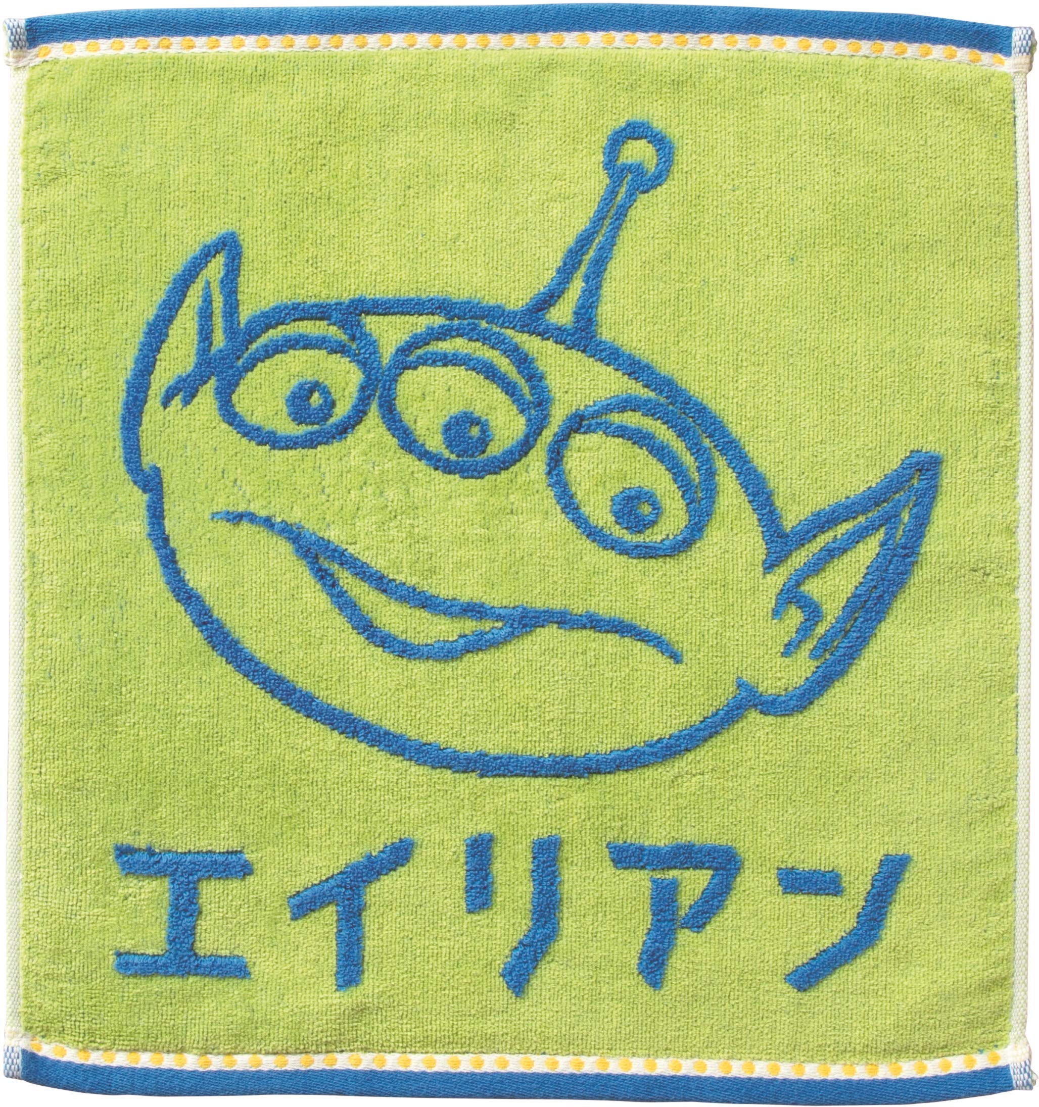 MARUSHIN - Disney Toy Story 'Katakana Alien' Wash Towel- Japan Figure Store - #1 Bring To You The Best Japanese Goods