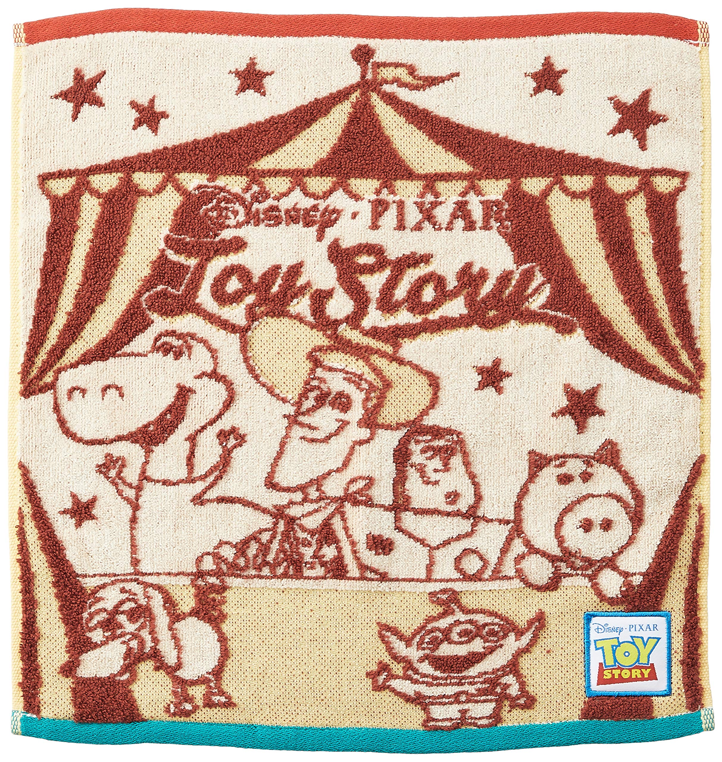 MARUSHIN Disney Toy Story 'Retro Circus' Wash Towel- Japan Figure Store - #1 Bring To You The Best Japanese Goods