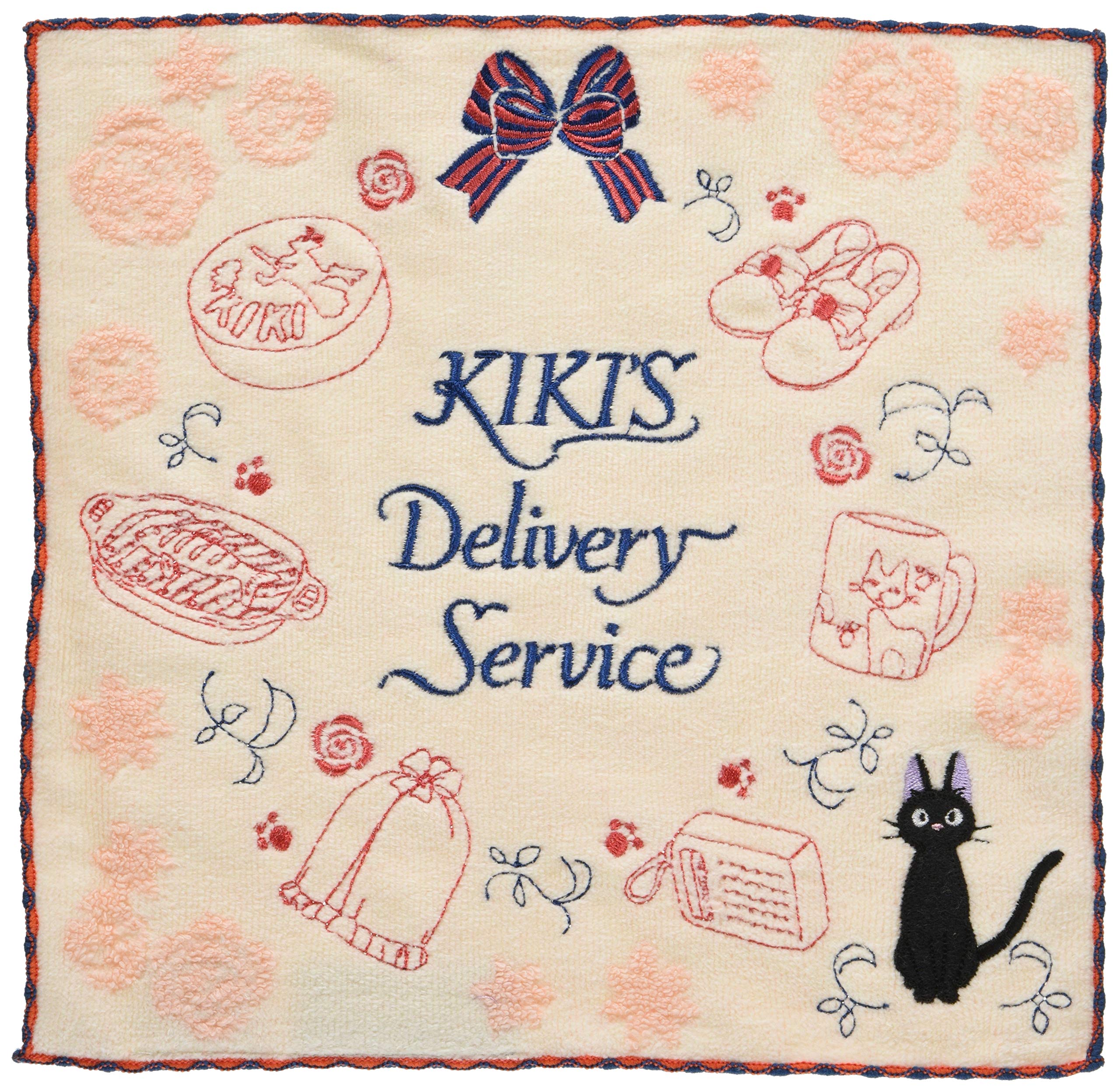 MARUSHIN Studio Ghibli Kiki'S Delivery Service 'Mercy' Mini Towel- Japan Figure Store - #1 Bring To You The Best Japanese Goods