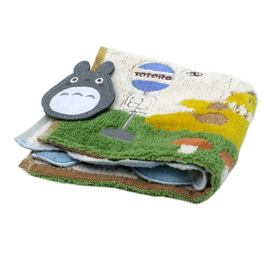 MARUSHIN Studio Ghibli Hand Towel My Neighbor Totoro Cat Bus And Totoro- Japan Figure Store - #1 Bring To You The Best Japanese Goods