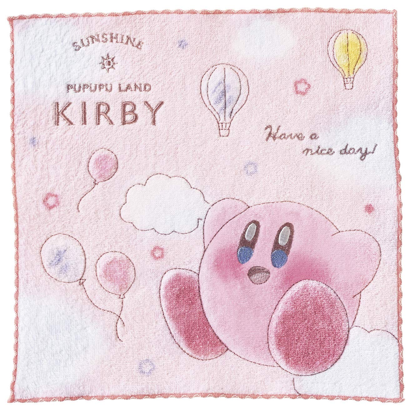 MARUSHIN Mini Towel Kirby Cotton Candy Walk- Japan Figure Store - #1 Bring To You The Best Japanese Goods