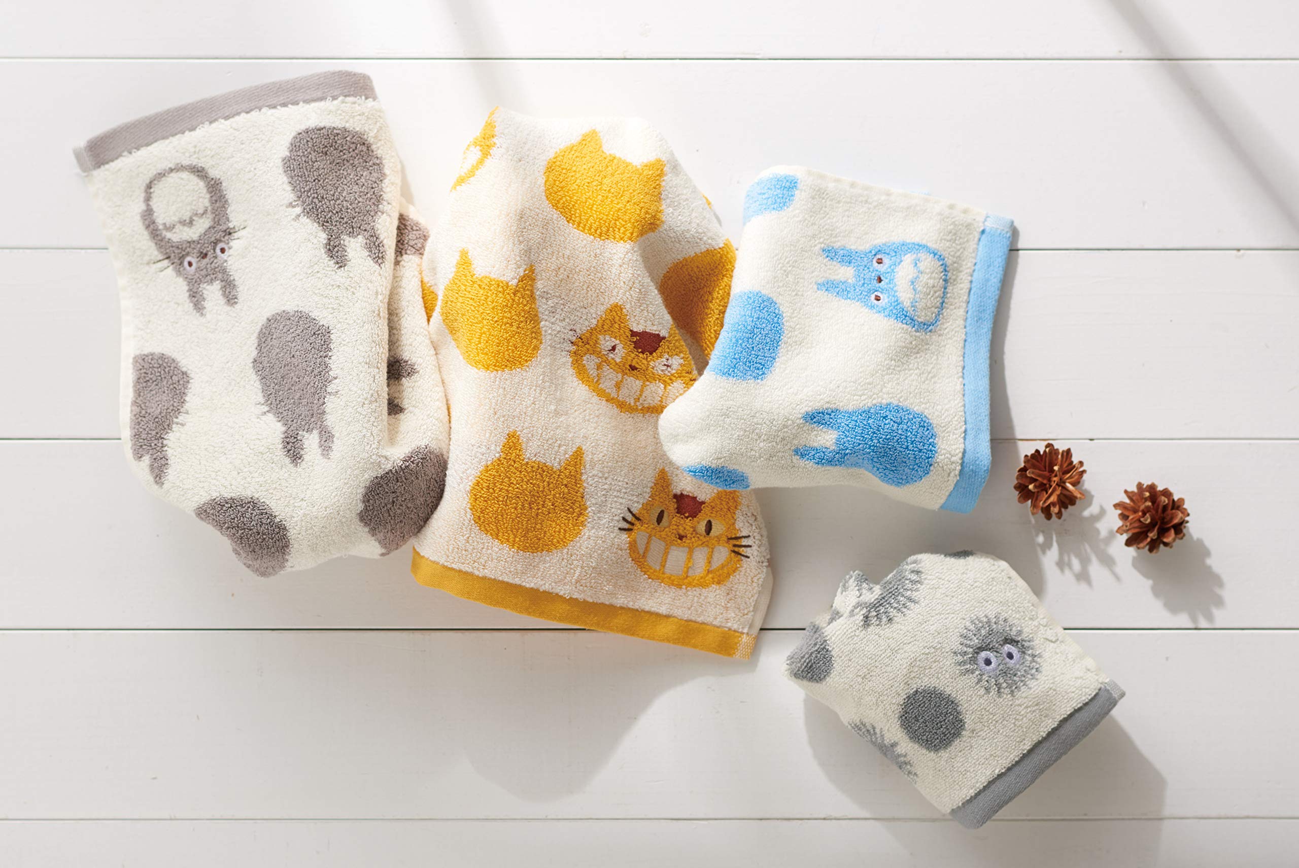 Towel Gift Set Totoro Silhouette N Wt2P My Neighbor Totoro- Japan Figure Store - #1 Bring To You The Best Japanese Goods