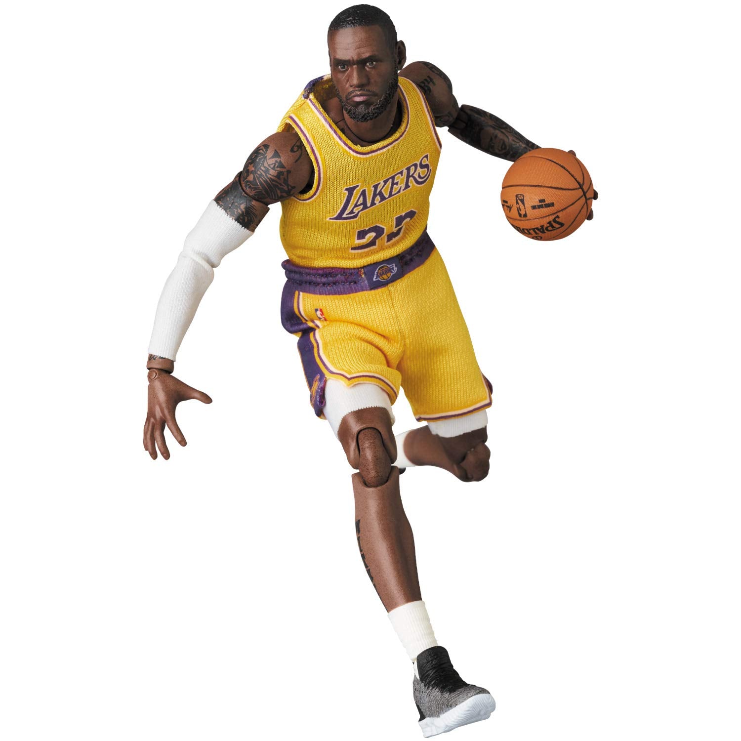 MEDICOM Mafex 127 Lebron James Figure Los Angeles Lakers- Japan Figure Store - #1 Bring To You The Best Japanese Goods