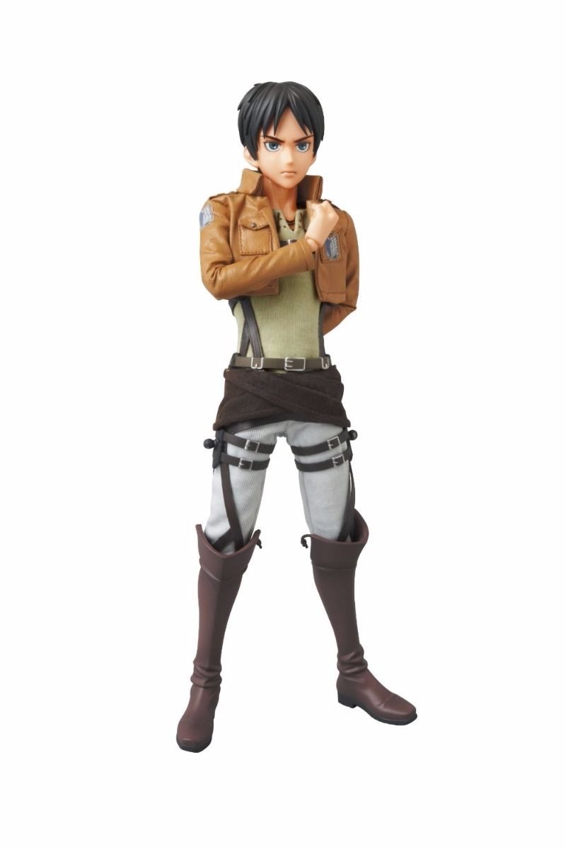 Medicom Toy Rah No.668 Attack On Titan Eren Yeager Action Figure- Japan Figure Store - #1 Bring To You The Best Japanese Goods