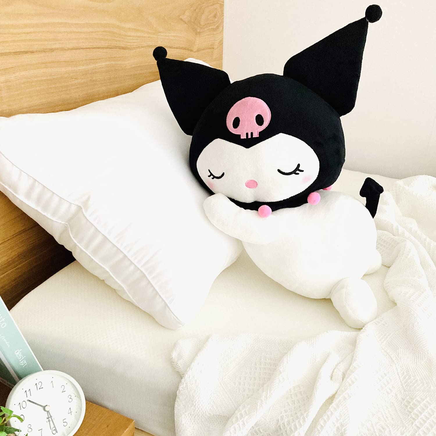 Moripilo Morishita Kuromi Body Pillow Black Sleeping Pillow Approx. 50Cm Sanrio- Japan Figure Store - #1 Bring To You The Best Japanese Goods