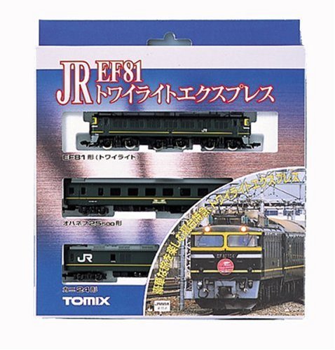 Tomytec 24 Series N Gauge Limited Express Sleeper Passenger Vehicle Twilight Express Set A- Japan Figure Store - #1 Bring To You The Best Japanese Goods
