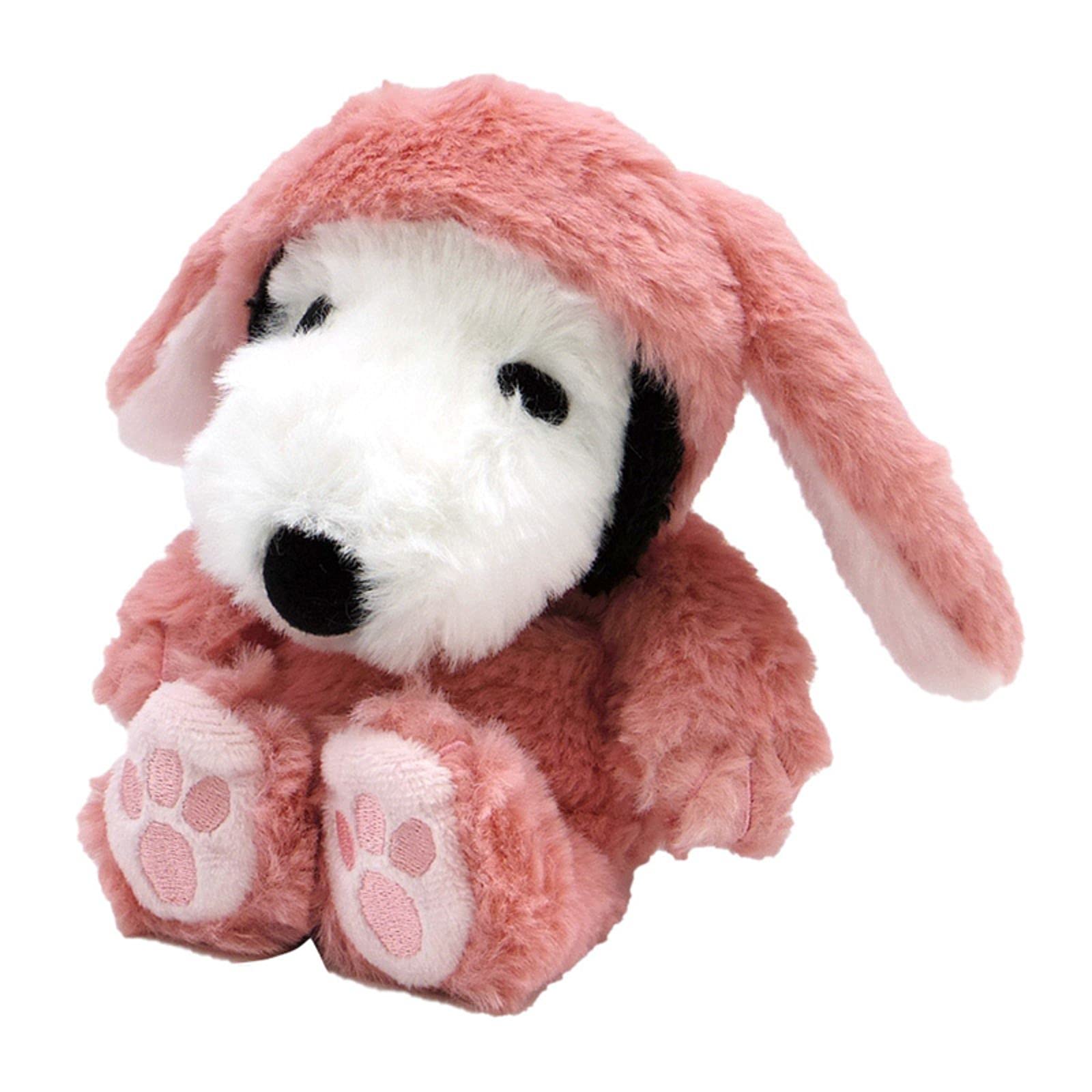 NAKAJIMA Snoopy Fuwakuta Plush Doll Lop Year Bunny Pink- Japan Figure Store - #1 Bring To You The Best Japanese Goods