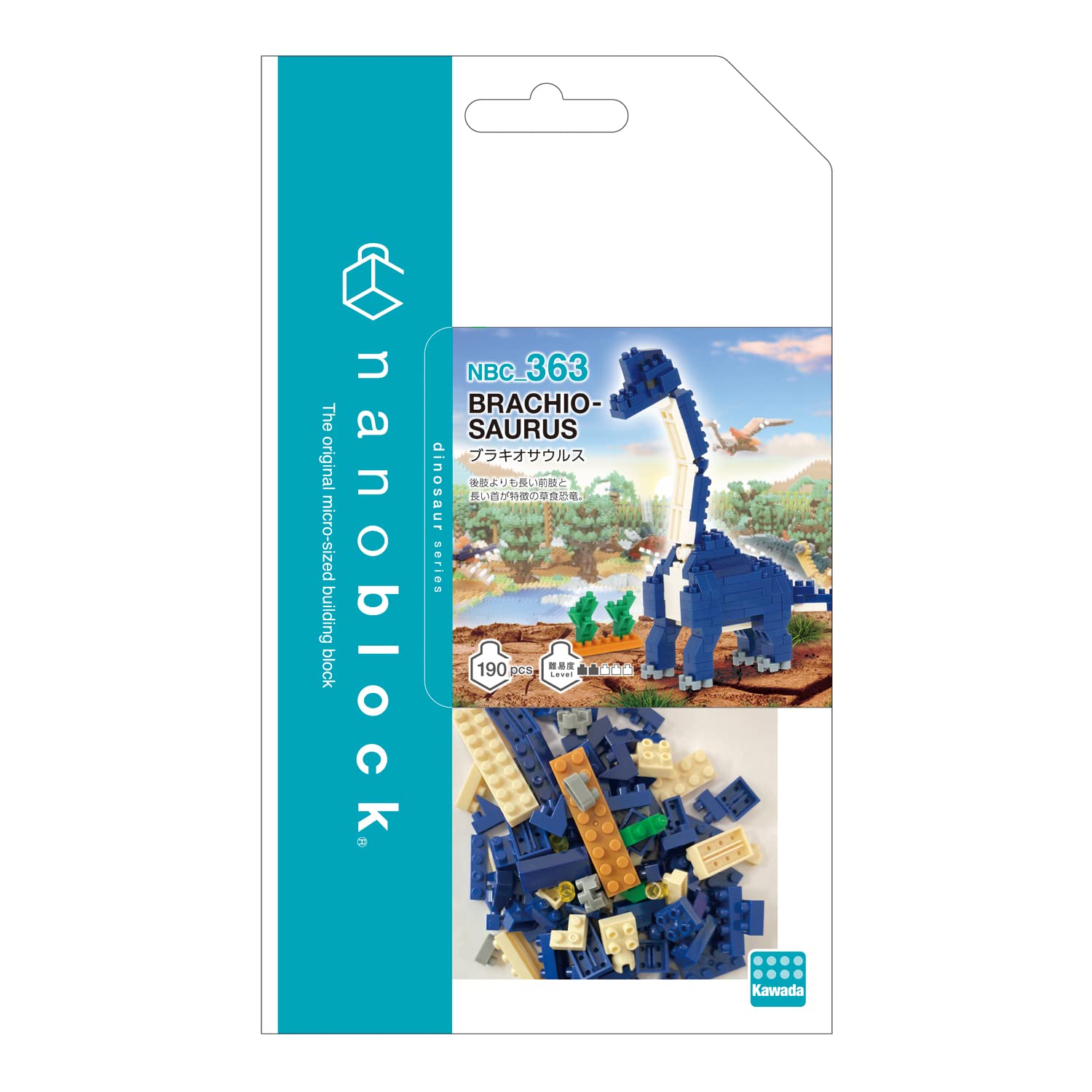 Nanoblock Brachiosaurus Nbc_363- Japan Figure Store - #1 Bring To You The Best Japanese Goods
