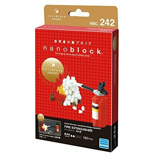 Nanoblock Fire Extinguisher Nbc242- Japan Figure Store - #1 Bring To You The Best Japanese Goods