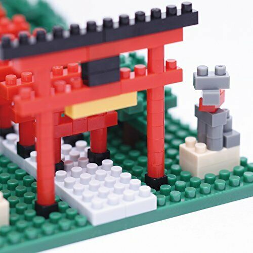 Nanoblock Inari Shrine Edo Type Nbh-108- Japan Figure Store - #1 Bring To You The Best Japanese Goods