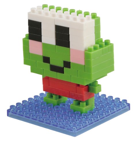 KAWADA Nbcc-013 Nanoblock Kawaii Series Kero Kero Keroppi- Japan Figure Store - #1 Bring To You The Best Japanese Goods