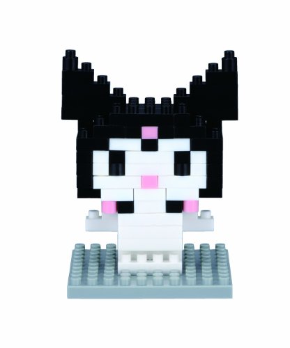 KAWADA - Nbcc-007 Nanoblock Kuromi- Japan Figure Store - #1 Bring To You The Best Japanese Goods