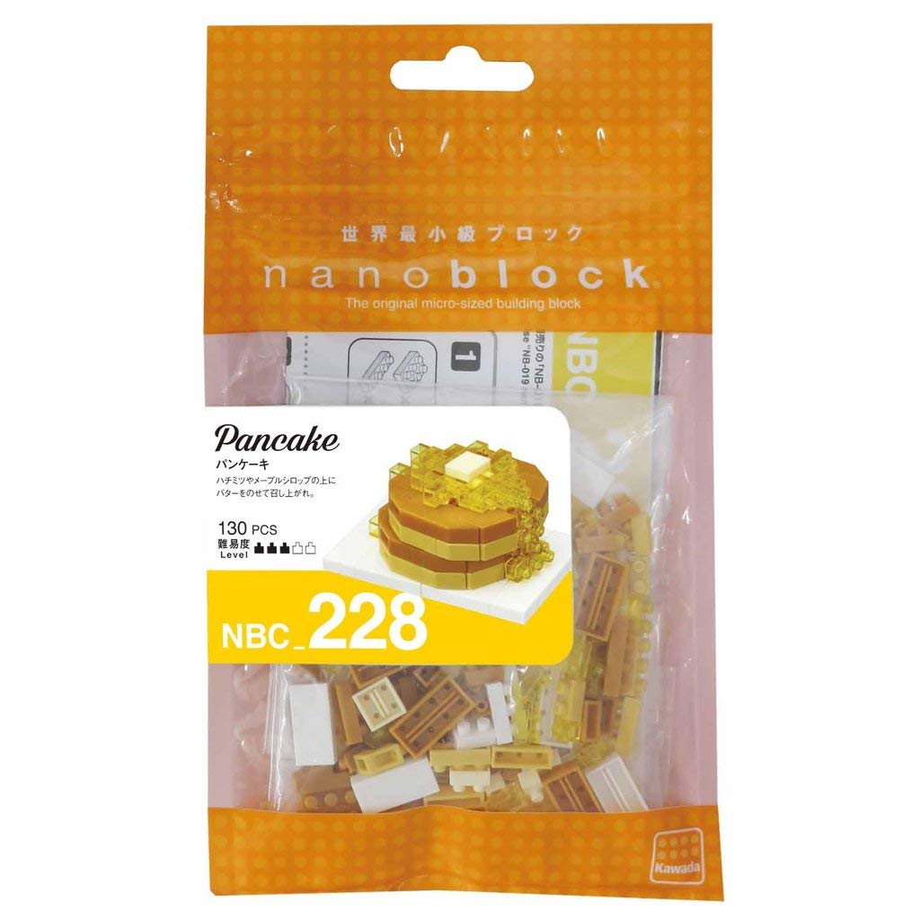 KAWADA Nbc-228 Nanoblock Pancake- Japan Figure Store - #1 Bring To You The Best Japanese Goods