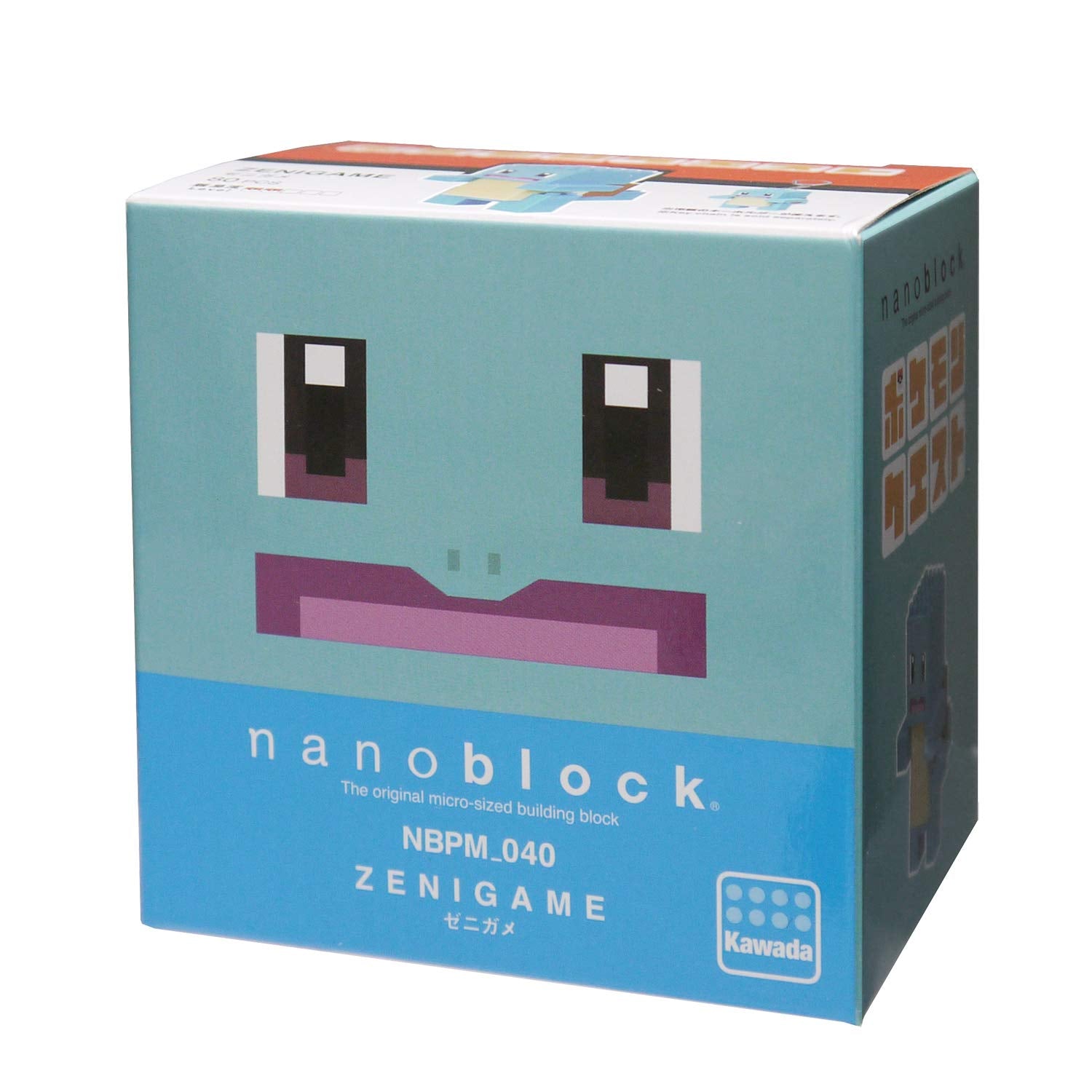 KAWADA Nbpm-040 Nanoblock Pokemon Quest Squirtle Zenigame- Japan Figure Store - #1 Bring To You The Best Japanese Goods