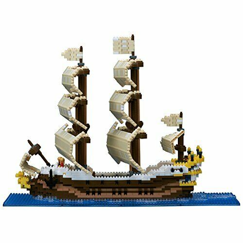 Nanoblock Sailing Ship Nb030- Japan Figure Store - #1 Bring To You The Best Japanese Goods