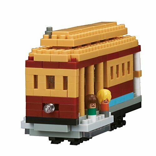 Nanoblock San Francisco Cable Car Nbh132- Japan Figure Store - #1 Bring To You The Best Japanese Goods