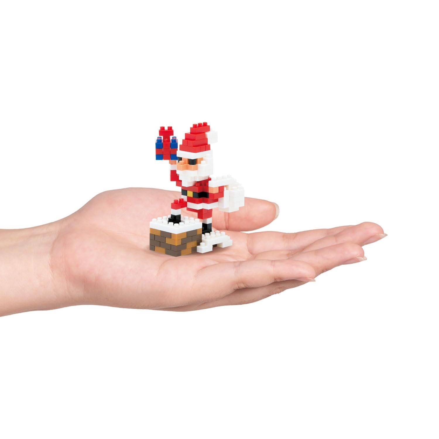 Nanoblock Santa Claus Chimney NBC_127- Japan Figure Store - #1 Bring To You The Best Japanese Goods