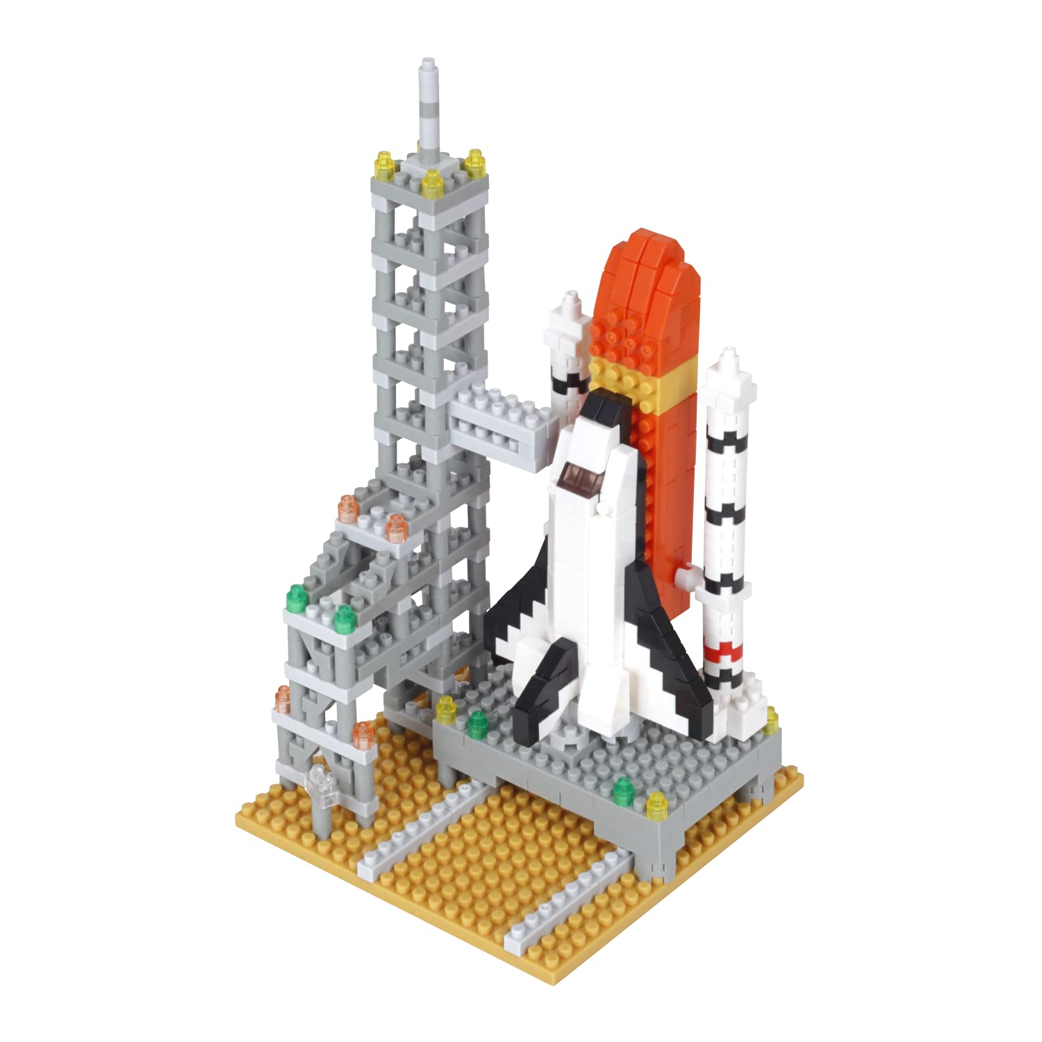 KAWADA Nbh-218 Nanoblock Space Center- Japan Figure Store - #1 Bring To You The Best Japanese Goods
