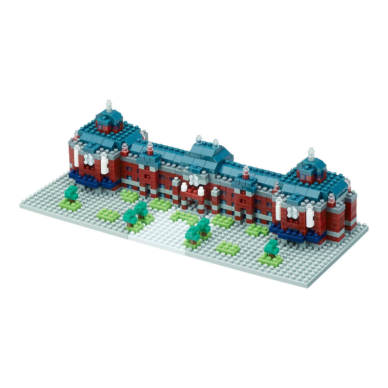 KAWADA Nbh_189 Nanoblock Tokyo Station Marunouchi Station Building- Japan Figure Store - #1 Bring To You The Best Japanese Goods