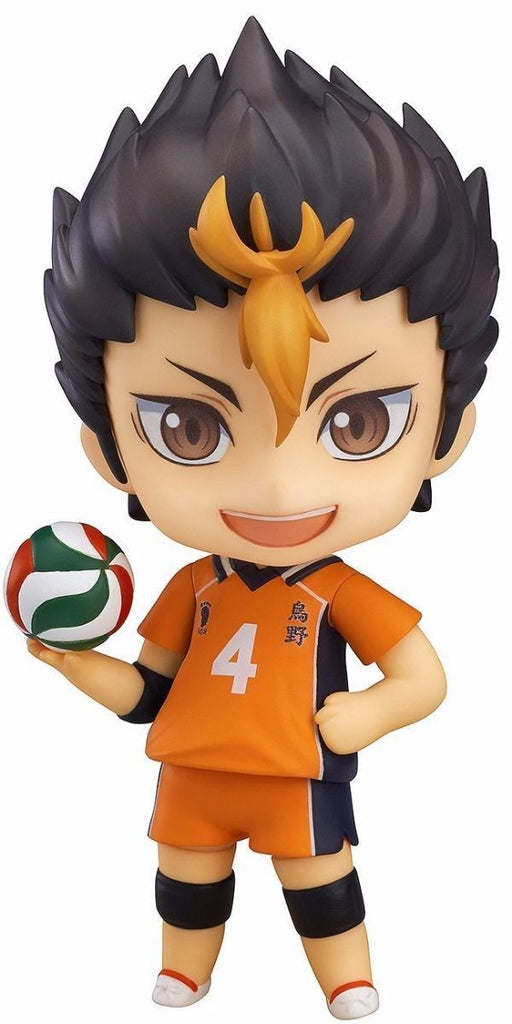Nendoroid 592 Haikyuu!! Yu Nishinoya Figure Orange Rouge - Japan Figure